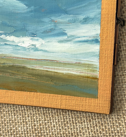 hand-painted ornament • in the quiet #4