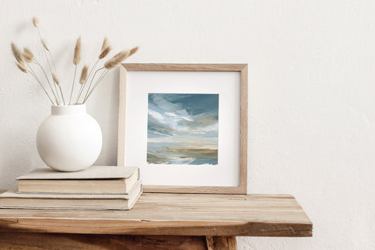 beneath a grateful sky