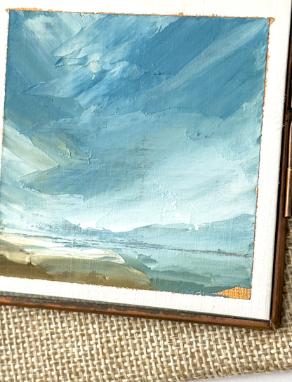 hand-painted ornament • in the quiet #11