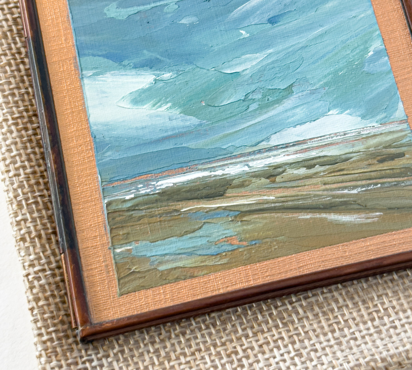 hand-painted ornament • in the quiet #2