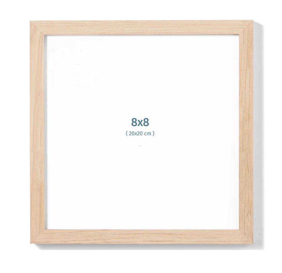 solid oak frame